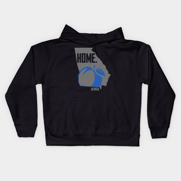 Georgia is My Home Dark Kids Hoodie by EJTees